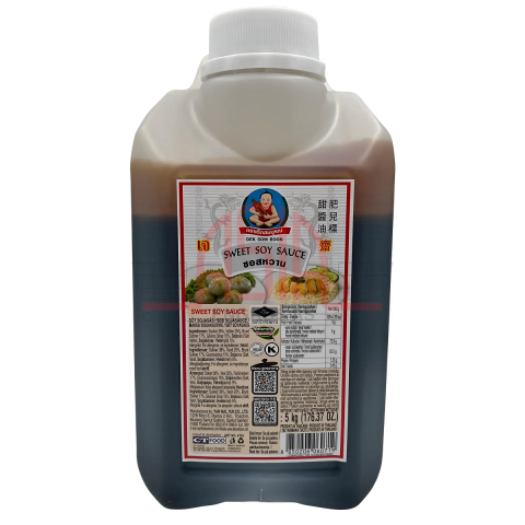 HB SWEET Soy Sauce WHITE LABEL BIG Can  5KG x 3